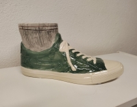 Aardewerk vaas sneaker