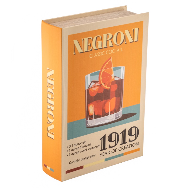 Opbergboek cocktail Negroni 1919
