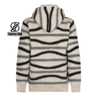 Shakaloha vest Luma beige met afritsbare capuchon