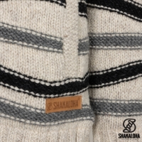 Shakaloha vest Luma beige met afritsbare capuchon