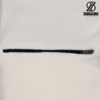 Shakaloha vest Luma beige met afritsbare capuchon