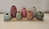 Vaasje multi color pastel