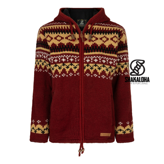 Shakaloha vest Polly ZH Wine orche
