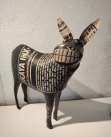 Ezel van gerecycled blik