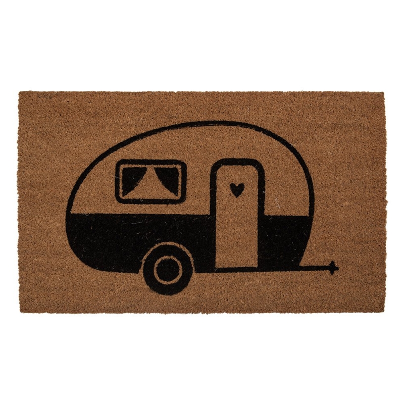 Kokos deurmat caravan