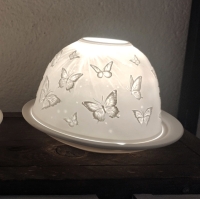 Starlight lichtkoepel vlinders met zon