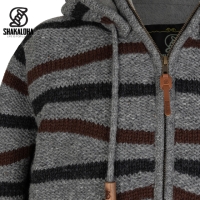 Shakaloha vest Luma grijs met afritsbare capuchon