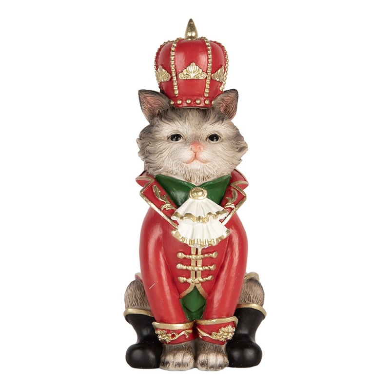 Kerstdecoratie beeld kat