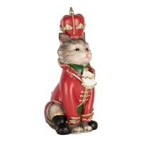 Kerstdecoratie beeld kat