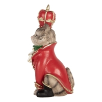 Kerstdecoratie beeld kat