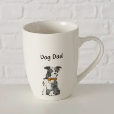 Keramische mok dog dad
