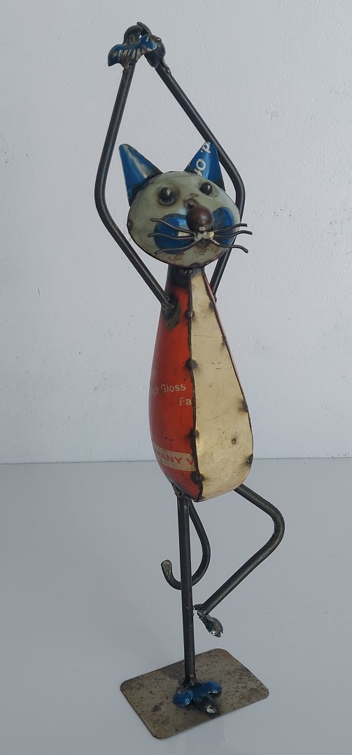 Yoga kat van gerecycled blik - 1