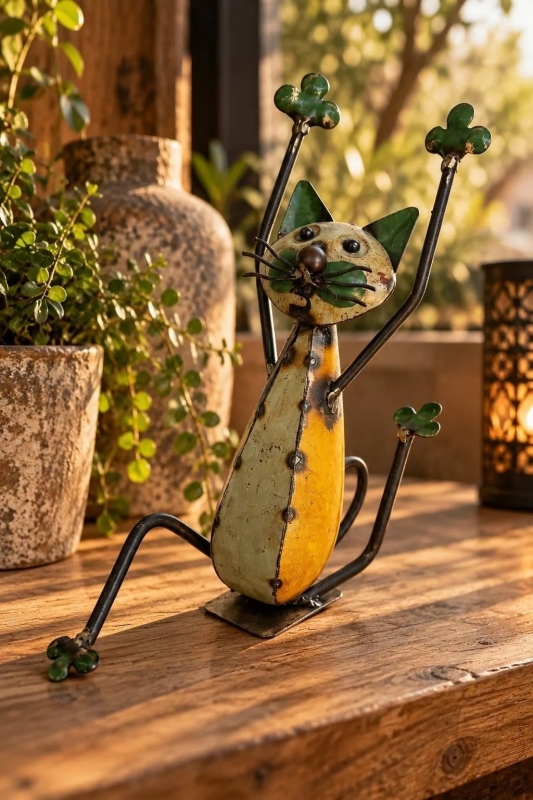 Yoga kat van gerecycled blik - 2
